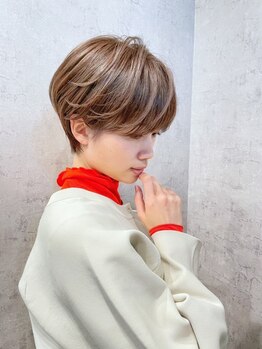 ノア ヘアデザイン 町田店(noa Hair Design)の写真/実力派Stylistによる計算されつくしたカットで、骨格や髪質まで活かした"似合わせショートStyle"をご提案♪