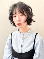 ヘアラウンジ ビーチ 青山 外苑前(hair lounge BEACH) ミニボブウルフニュアンスパーマ