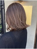 白髪ぼかしのハイライト