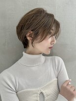 ロンドエニカ 大宮(Lond enika)&nbsp;ミニウルフレイヤーカット顔周りカット前髪カットショート/大宮