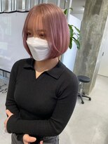 キング(K!ng) 縮毛矯正髪質改善ハイライトレイヤーカット枚方美容室エクステ