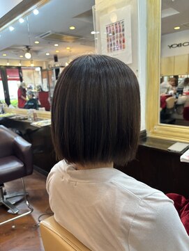 シャンプーボーイアネックス(SHAMPOO BOY Annex) 大人可愛いボブ20代30代40代セミロング◎長崎/佐世保