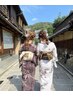 全日【9:00-16:00】 お持込 浴衣着付け+ヘアセット 5000円