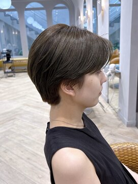 ティエラ 原宿 表参道(Tierra) 【Tierra美侑】透明感抜群イルミナカラーオリーブグレージュ