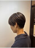 くびれヘア/丸みショート/ハイライトカラー/辻堂