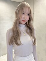 ペレ アネックス 大阪梅田茶屋町店(PELE ANNEX)&nbsp;くびれヘア/アプリコットオレンジ/夏のヘアアレンジ/梅田