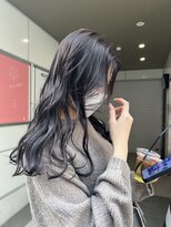 ヌープヘアーアイス(NUUP.hair ici) 夏◎くびれヘア×ラベンダー艶髪で小顔韓国風