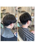 刈り上げマッシュ