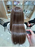20代ロング髪質改善カラー