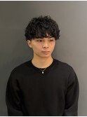 縦落ちシャドウパーマ