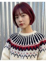 グロウ(GLOW)&nbsp;★レッドバイオレットボブ★