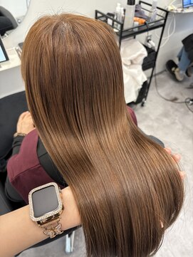 ニュイ 木更津(nuit) 着物ヘア/大人ガーリー/ダークアッシュ/似合わせカット/木更津