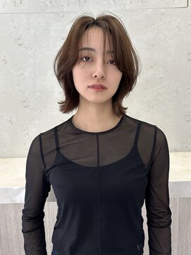 コール ネックス ザ サロン 表参道(COALL nex the salon) 顔まわりレイヤ~ 2way ボブ