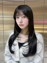 ルームバイシー 新宿(Loom. by Sea)&nbsp;□ 伸ばしかけヘア×ブリーチなしカラー ［髪質改善］