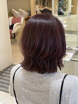 ボブインターナショナル(bob international)&nbsp;ピンクラベンダー×レイヤーボブ