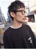 ベリーショートパーマメンズ