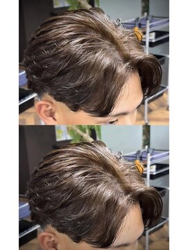 アリープパロット(ALEAP parrot) フェザーパーマ/ブラウンカラー