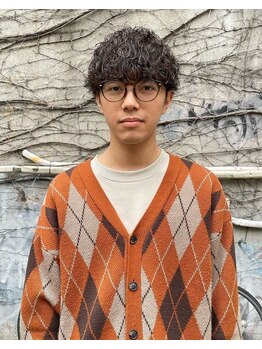 ヘアーシグネチャー(Hair Signature)の写真/《marbb取扱い》メンズカット＋パーマ￥11000◇トレンドを抑えながら印象UP！