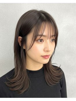 カノア(CANNOA.)の写真/顔まわりで変わる小顔シルエット
