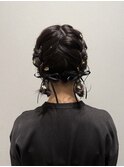 羊ヘアアレンジ