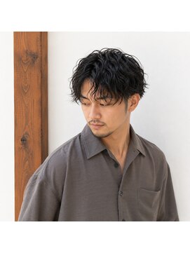 スープレックス ヘアーデザイン(SOUPREX HAIR DESIGN) 大人メンズツーブロックラフパーマ　20代 30代 40代 50代 60代