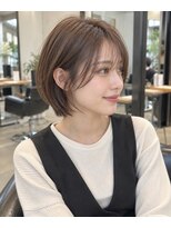 FRAMES 南浦和店【11月6日OPEN（予定）】&nbsp;ショートボブ髪型20代30代40代前髪あり前髪なし面長丸顔南浦和