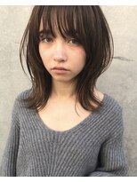 小顔効果抜群！くびれのあるマッシュレイヤー〈銀座〉