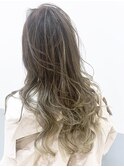 外国人風ハイライト☆シアーベージュ