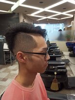 モリゲン フェローシップ レグ(MORIGEN fellowship REGU)&nbsp;サイドパートフェードかき上げ