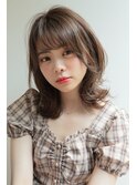 フェミニンレイヤースタイル