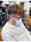 20代/30代/マッシュショート/シークレットハイライト/池袋メンズ