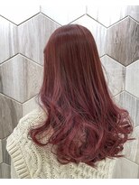 ビューティドレッセヤマノ 池袋パルコ(Beauty Dresse YAMANO)&nbsp;【ミディアム】うるツヤピンクブラウン