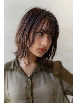 ケアリー 武蔵小杉(Carelly) 前髪かき上げイメチェンイヤリングカラーラベンダーカラーくびれ