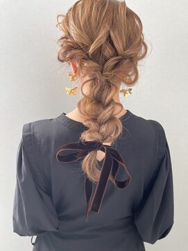 ヘアー アトリエ アンジー(Hair Atelier Angee) ブライダル前撮りアレンジ