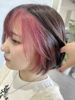 ジエクト カナウ(The Ect canow)&nbsp;顔周りインナー/ピンクカラー/デザインカラー