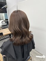 明るめカラー　ベージュカラー　グレージュカラー　ブリーチなし