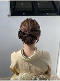 ヘアセット/着付け/和装/和装ヘア/訪問着