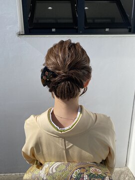 ビューティーサロン クロス(CROSS) ヘアセット/着付け/和装/和装ヘア/訪問着