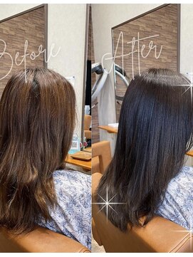 ルスリー 大分店(Lsurii) 髪質改善カラー