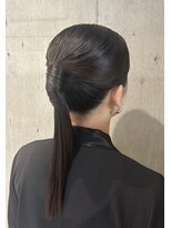 ヘアセットサロン サロンエイミー(salon aemii)&nbsp;タイトロープポニー