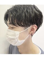 サンズ(suns)&nbsp;【Miyuki】前下がりセンター×ニュアンスパーマ