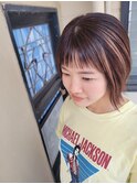 ショートバング　ボブ