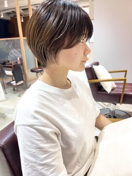 ラミエ バイ メルト 吉祥寺(lamie by melt) *滝田*小顔ショートカットボブ大人かわいい20代30代40代似合わせ