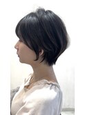 黒髪/ショートボブ/クビレショート