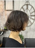 ふわふわカールボブ♪