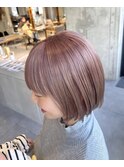 絶妙に可愛い！！くすみピンクベージュ【山本】