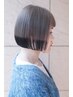 【エンドカラー】CUT＋ケアブリーチ＋カラー＋スソカラー￥32500