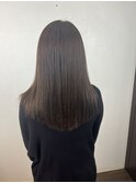 つや髪カラー/ハイライト/グレージュ/ベージュ/縮毛矯正