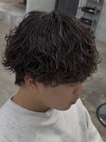 エデアンホンテン メンズサロン(EDEAN 本店 （旧：EDEAN 上通）)&nbsp;熊本波巻きパーマ マッシュ ツーブロックMEN'S HAIR