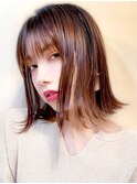 20代30代大人美人小顔ブリーチなし韓国ヘアアッシュ